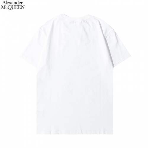 Replica Alexander McQueen T-shirts Short Sleeved For Men #880526 $27.00 USD for Wholesale