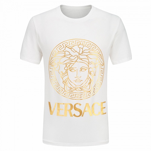 Versace T-Shirts Short Sleeved For Men #880550 $27.00 USD, Wholesale Replica Versace T-Shirts