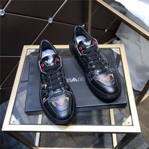 Replica Armani Casual Shoes For Men #880569 $80.00 USD for Wholesale