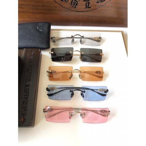 Replica Chrome Hearts AAA Quality Sunglasses #880640 $62.00 USD for Wholesale