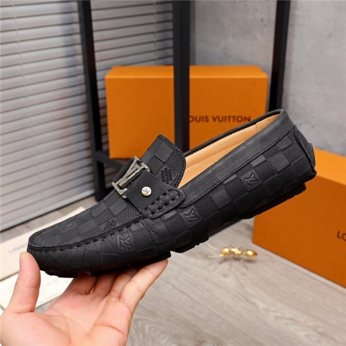 Replica Armani Leather Shoes For Men #880795 $68.00 USD for Wholesale