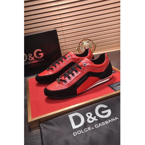 Replica Dolce & Gabbana D&G Casual Shoes For Men #880944 $80.00 USD for Wholesale