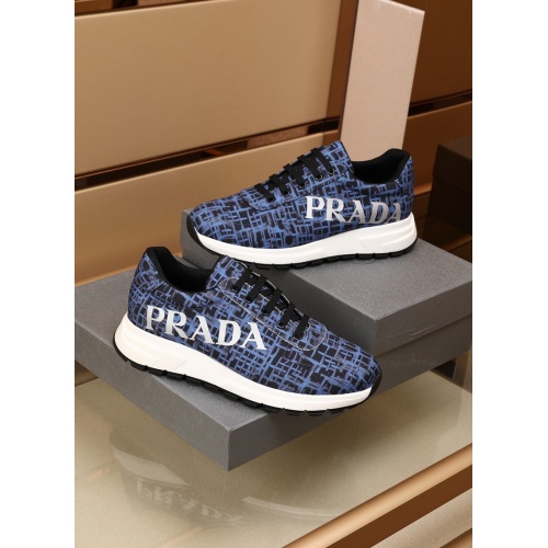 Replica Prada Casual Shoes For Men #881069 $85.00 USD for Wholesale