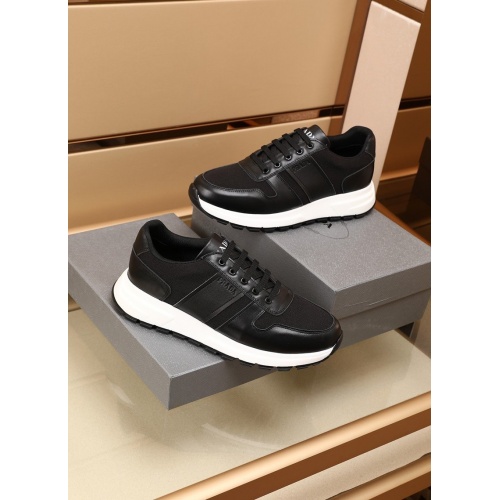 Replica Prada Casual Shoes For Men #881070 $85.00 USD for Wholesale