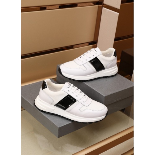 Replica Prada Casual Shoes For Men #881071 $85.00 USD for Wholesale