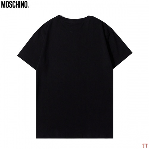 Replica Moschino T-Shirts Short Sleeved For Men #881196 $27.00 USD for Wholesale