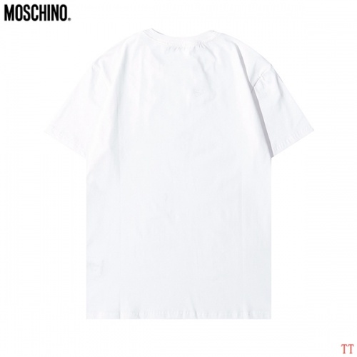 Replica Moschino T-Shirts Short Sleeved For Men #881197 $27.00 USD for Wholesale