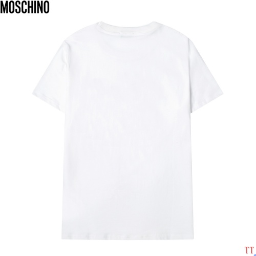 Replica Moschino T-Shirts Short Sleeved For Men #881198 $32.00 USD for Wholesale