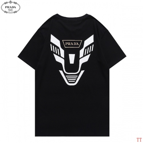 Prada T-Shirts Short Sleeved For Men #881210 $27.00 USD, Wholesale Replica Prada T-Shirts