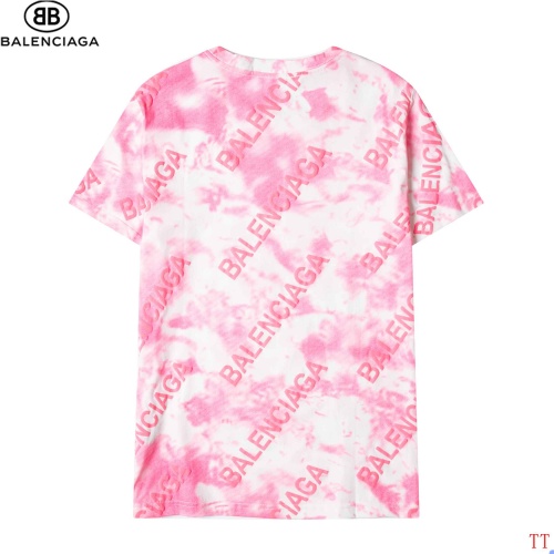 Replica Balenciaga T-Shirts Short Sleeved For Men #881213 $27.00 USD for Wholesale