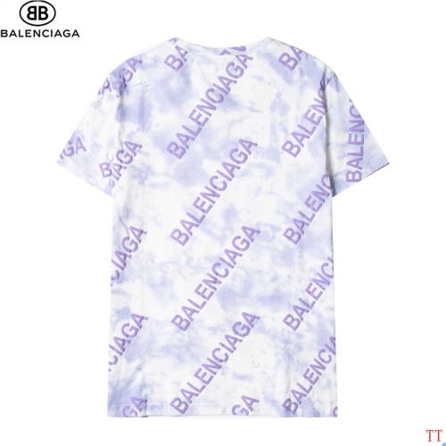 Replica Balenciaga T-Shirts Short Sleeved For Men #881214 $27.00 USD for Wholesale