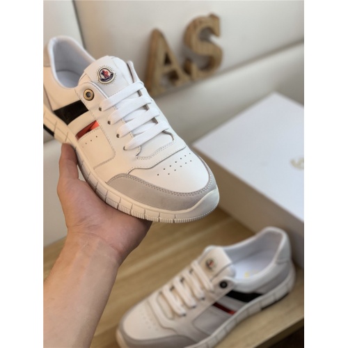 Replica Moncler Casual Shoes For Men #881255 $80.00 USD for Wholesale
