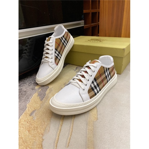 Burberry Casual Shoes For Men #881315 $72.00 USD, Wholesale Replica Burberry Casual Shoes