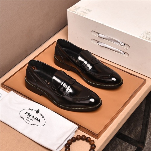 Prada Leather Shoes For Men #881356