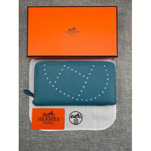 Hermes AAA Quality Wallets For Women #881372 $61.00 USD, Wholesale Replica Hermes AAA Quality Wallets