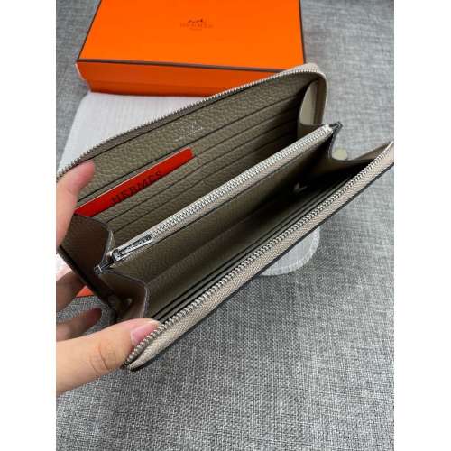 Replica Hermes AAA Quality Wallets For Women #881374 $61.00 USD for Wholesale