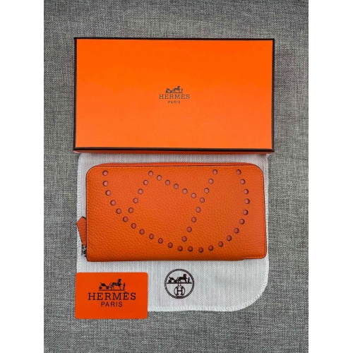 Hermes AAA Quality Wallets For Women #881376 $61.00 USD, Wholesale Replica Hermes AAA Quality Wallets