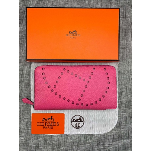 Hermes AAA Quality Wallets For Women #881377 $61.00 USD, Wholesale Replica Hermes AAA Quality Wallets