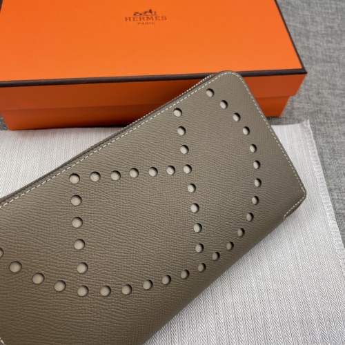 Replica Hermes AAA Quality Wallets For Women #881378 $61.00 USD for Wholesale