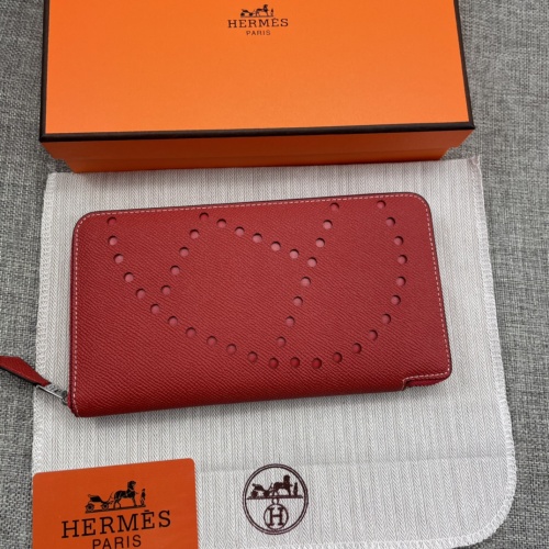 Hermes AAA Quality Wallets For Women #881381 $61.00 USD, Wholesale Replica Hermes AAA Quality Wallets