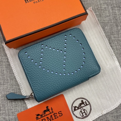 Hermes AAA Quality Wallets For Women #881383 $43.00 USD, Wholesale Replica Hermes AAA Quality Wallets