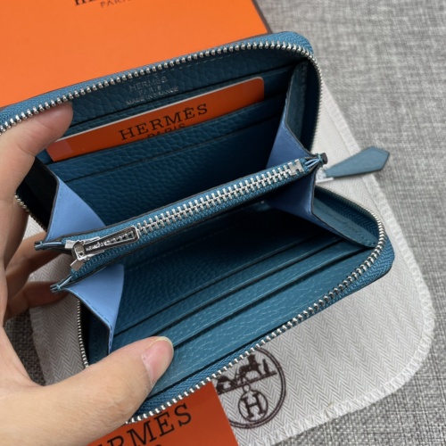 Replica Hermes AAA Quality Wallets For Women #881383 $43.00 USD for Wholesale