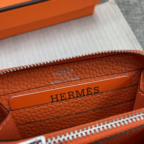 Replica Hermes AAA Quality Wallets For Women #881385 $43.00 USD for Wholesale