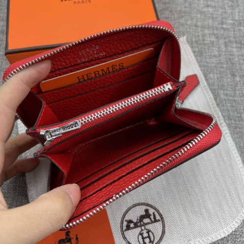 Replica Hermes AAA Quality Wallets For Women #881386 $43.00 USD for Wholesale