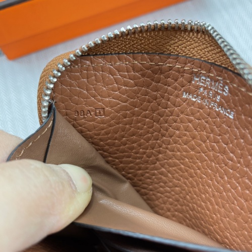 Replica Hermes AAA Quality Wallets For Women #881387 $43.00 USD for Wholesale