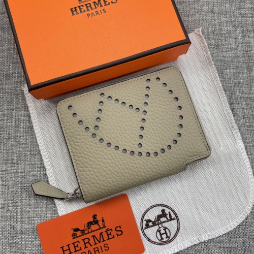 Hermes AAA Quality Wallets For Women #881388 $43.00 USD, Wholesale Replica Hermes AAA Quality Wallets