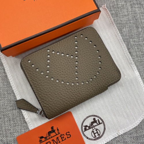 Hermes AAA Quality Wallets For Women #881389 $43.00 USD, Wholesale Replica Hermes AAA Quality Wallets