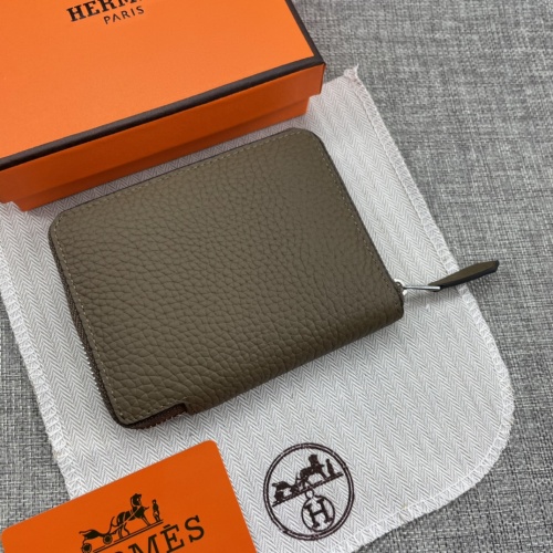 Replica Hermes AAA Quality Wallets For Women #881389 $43.00 USD for Wholesale