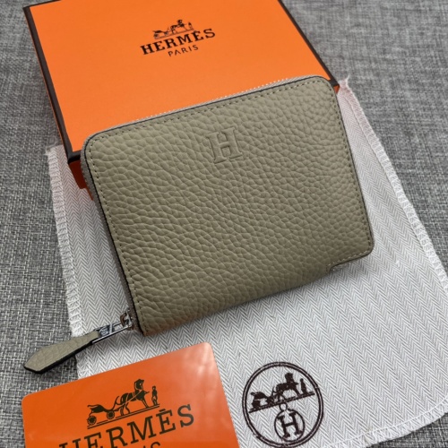 Hermes AAA Quality Wallets For Women #881394 $43.00 USD, Wholesale Replica Hermes AAA Quality Wallets
