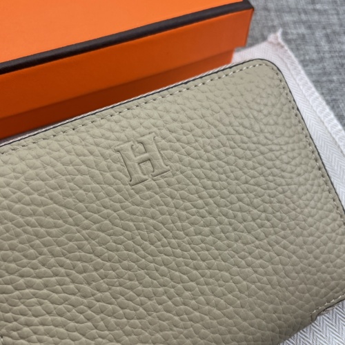 Replica Hermes AAA Quality Wallets For Women #881394 $43.00 USD for Wholesale