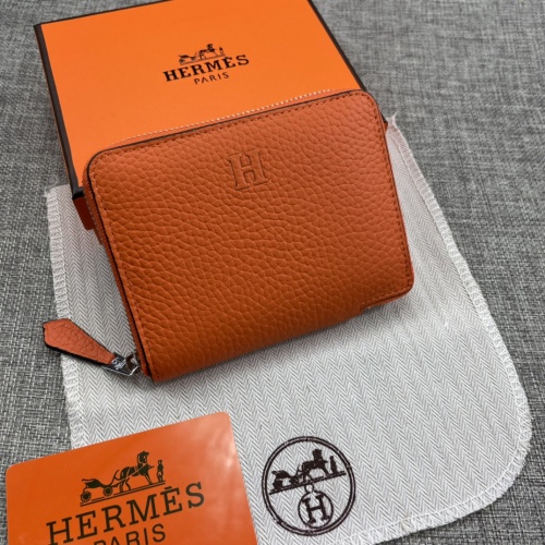 Hermes AAA Quality Wallets For Women #881395 $43.00 USD, Wholesale Replica Hermes AAA Quality Wallets