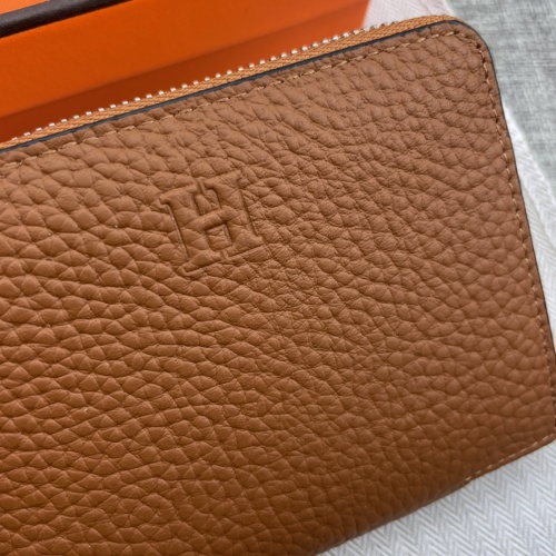 Replica Hermes AAA Quality Wallets For Women #881396 $43.00 USD for Wholesale