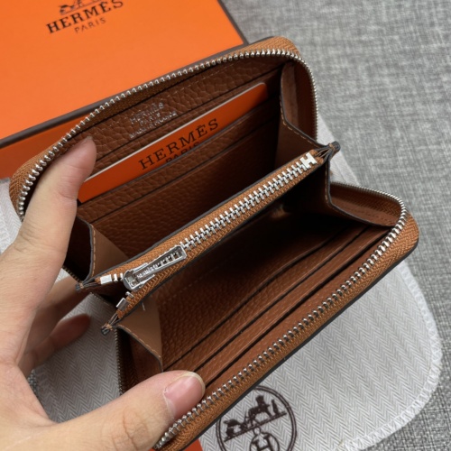 Replica Hermes AAA Quality Wallets For Women #881396 $43.00 USD for Wholesale