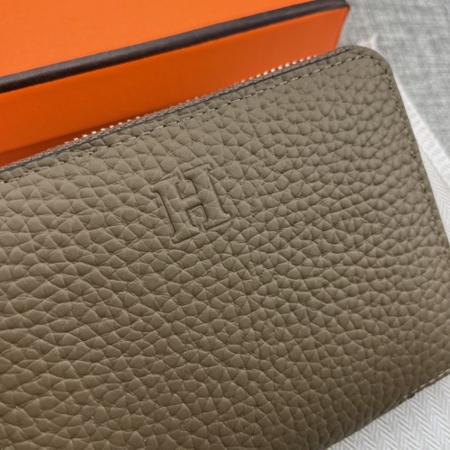 Replica Hermes AAA Quality Wallets For Women #881401 $43.00 USD for Wholesale
