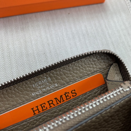 Replica Hermes AAA Quality Wallets For Women #881401 $43.00 USD for Wholesale