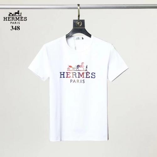 Hermes T-Shirts Short Sleeved For Men #882189 $25.00 USD, Wholesale Replica Hermes T-Shirts