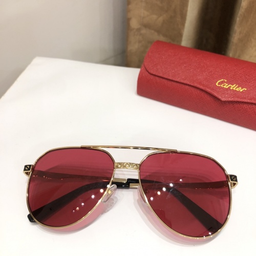 Cartier AAA Quality Sunglasses #882214 $52.00 USD, Wholesale Replica Cartier AAA Quality Sunglassess