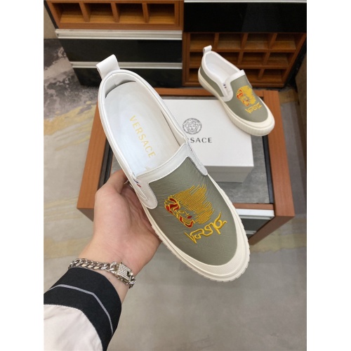 Replica Versace Casual Shoes For Men #882232 $68.00 USD for Wholesale