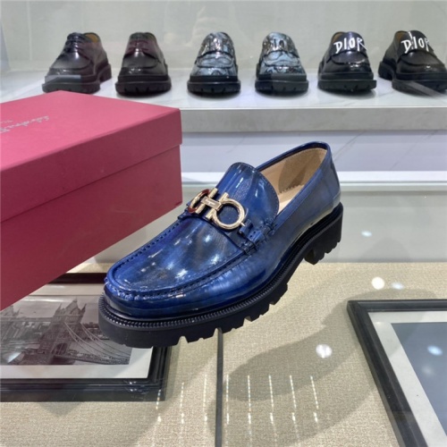 Replica Salvatore Ferragamo Casual Shoes For Men #882243 $118.00 USD for Wholesale
