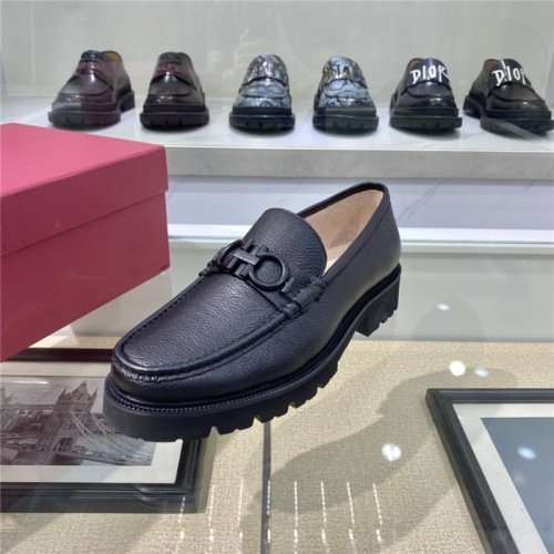 Replica Salvatore Ferragamo Casual Shoes For Men #882245 $118.00 USD for Wholesale