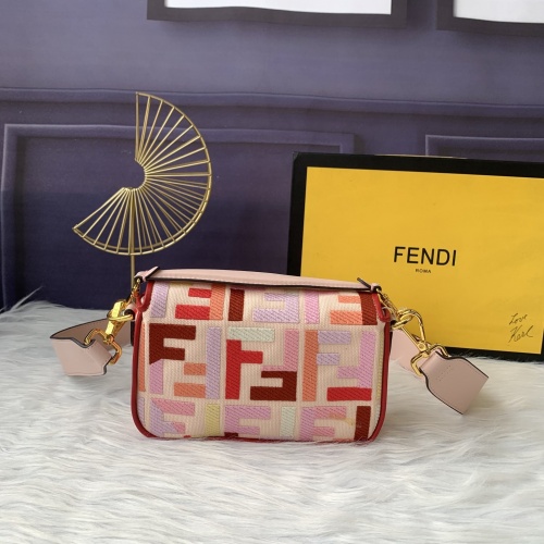Replica Fendi AAA Messenger Bags For Women #882366 $88.00 USD for Wholesale
