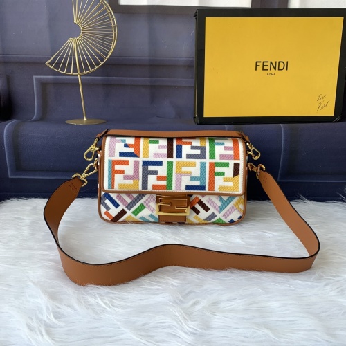 Fendi AAA Messenger Bags For Women #882381 $98.00 USD, Wholesale Replica Fendi AAA Messenger Bags