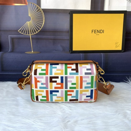 Replica Fendi AAA Messenger Bags For Women #882381 $98.00 USD for Wholesale