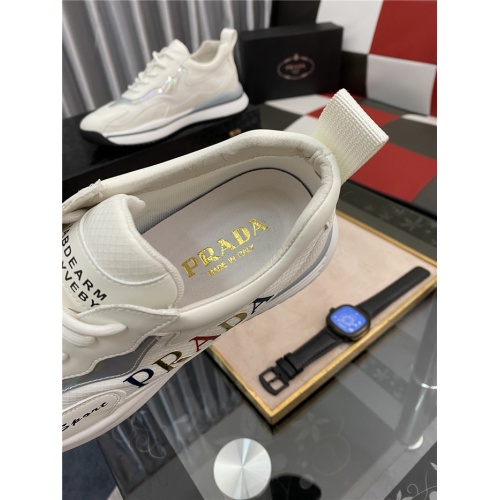 Replica Prada Casual Shoes For Men #882595 $80.00 USD for Wholesale