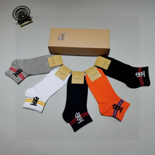 Replica Burberry Socks #882758 $27.00 USD for Wholesale