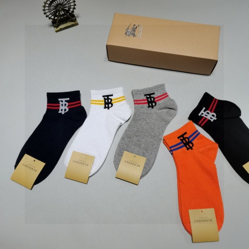 Replica Burberry Socks #882758 $27.00 USD for Wholesale